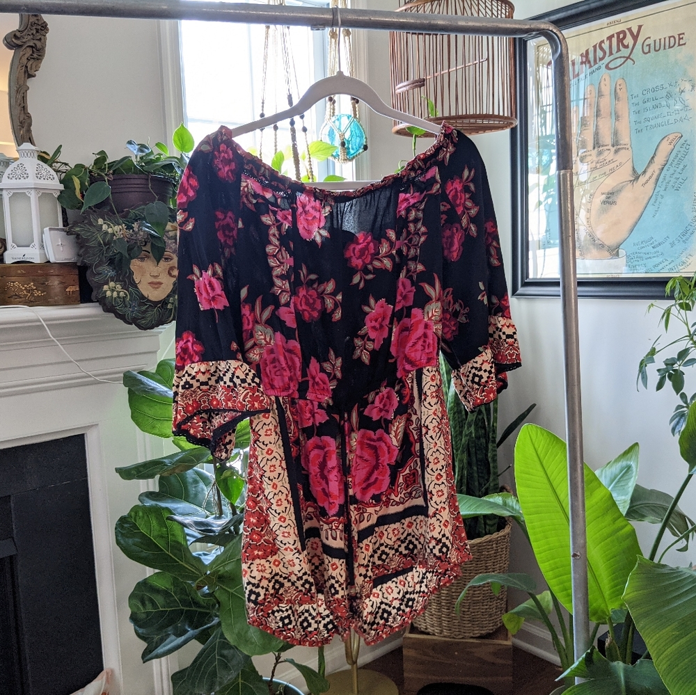 Floral rompers